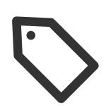 Tag Empty SVG Icon